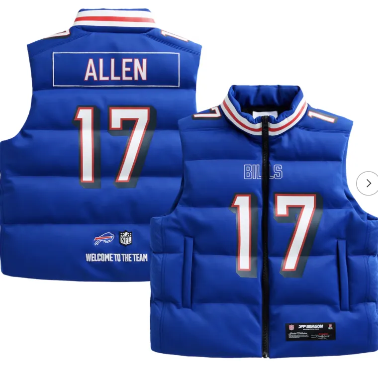 Buffalo Bills Josh Allen Off Season Gear